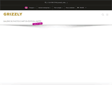 Tablet Screenshot of grizzlymontreal.com